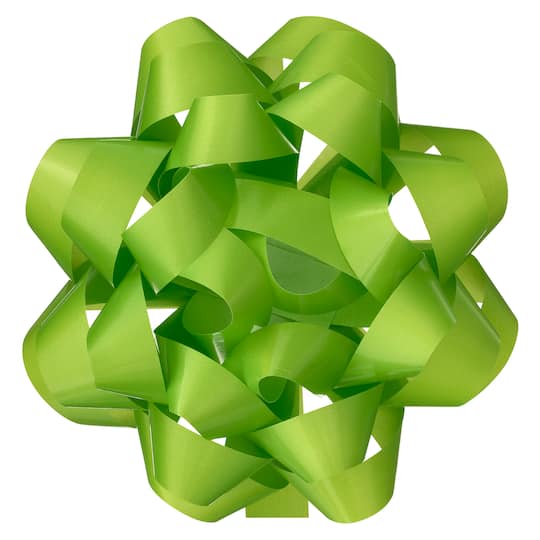 5.75" Lime Lacquer Gift Bow by Celebrate It™